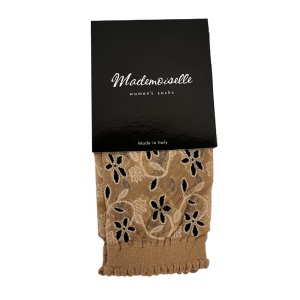 MADEMOISELLE CAMPANULA beige/nero премиум класса в бутиках Monte Rosso