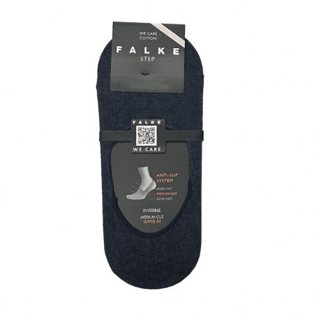 FALKE 12498Step Medium р.39-40 син подследники премиум класса в бутиках Monte Rosso